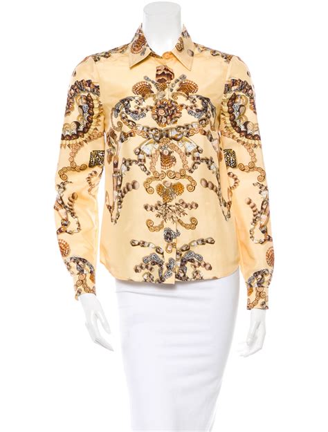 gucci black and gold blouse|Gucci inspired blouses.